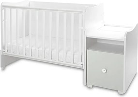 BED TREND PLUS NEW 70/160 WHITE/MILKY GREEN