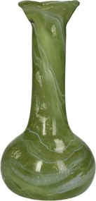 Βάζο ArteLibre Κίτρινο Γυαλί 11x11x20cm
