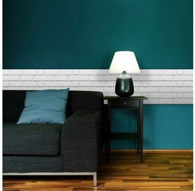 Μαλακά Πλακάκια προστασίας τοίχων White Bricks 54731 Ango-54731-Λευκό 54731
