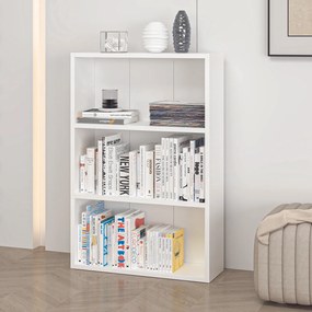 Βιβλιοθήκη Λευκό AFRULUS 60x20x89
