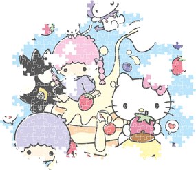 Clementoni Παζλ High Quality Collection Hello Kitty &amp; Friends 1000 τμχ - Compact Box