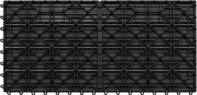 vidaXL Πλάκα Κατασκευής 6 pcs Σκούρο Καφέ 60 x 30 cm WPC