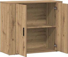 vidaXL Ντουλάπι Artisian Δρυς 80x33x70 εκ. από Επεξεργασμένο Ξύλο