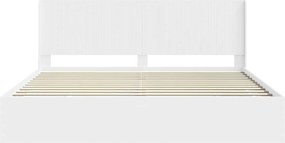 vidaXL Καλάθι με αποθήκη και κεφαλάρι Λευκό 180 x 200 cm