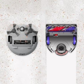 Ηλεκτρική σκούπα Dyson 360, 65 AW, 22000 Pa, 110000 rpm, 4 λειτουργίες, 360° οπτική πλοήγηση, Hyperdymium, Χαμηλό προφίλ, Μπλε/Νικελί