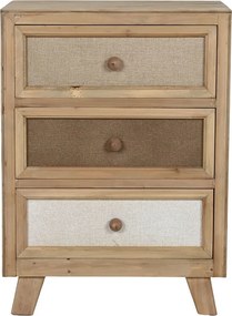 Κομοδίνο Home ESPRIT 48 x 35 x 66 cm