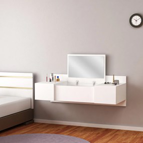 Τραπέζι Μακιγιάζ Λευκό ZAKKUM 100x39,1x33