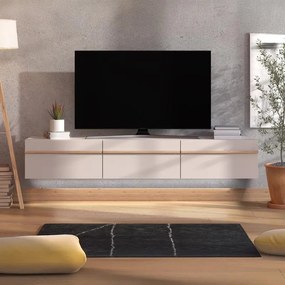 Έπιπλο τηλεόρασης ARLES 192 3K3V Cashmere - Artisan Oak 192x42x32εκ. 192x42x32 εκ.