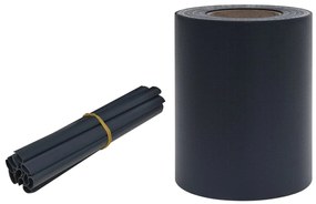 vidaXL Περίφραξη Προστατευτική Σκούρο Γκρι Ματ 35 x 0,19 μ. από PVC