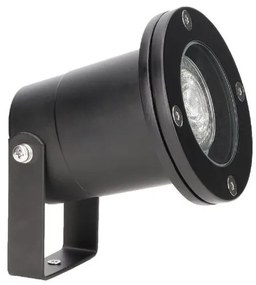 Σποτ Φωτιστικό Κήπου Αλουμίνιο Post H10,9 Φ9,8 ForLight-PX-1400-BLA-Μαύρο PX-1400-BLA