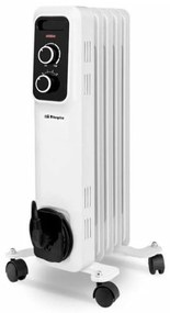 Καλοριφέρ Λαδιού (5 σώματα) Orbegozo 18027 Λευκό