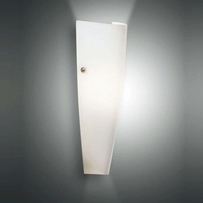 Φωτιστικό Τοίχου - Απλίκα Dedalo 2642-21-102 White Fabas Luce Μέταλλο,Γυαλί