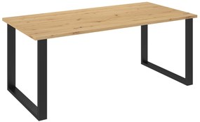 Τραπέζι Kingsale-185 x 90-Φυσικό