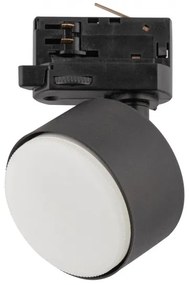 Σποτ Φωτιστικό Τριφασικής Ράγας GX53 11W IP20 Tracer TK Lighting 6061 Μαύρο