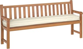 vidaXL Μαξιλάρι παλέτας Κρεμ 200 x 40 x 8 εκ. Ύφασμα Οξφόρδης
