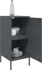 vidaXL Ντουλάπι Ανθρακί 36x39x79 εκ. από Χάλυβα