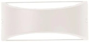 Απλίκα Φωτιστικό Τοίχου 220X99X100 IP54 PRO Eurolamp-145-20213-Λευκό 145-20213