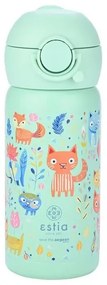 Estia Θερμός Παιδικό Wonder Bottle Save The Aegean 350ml Feline Foliage 01-23461