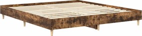 vidaXL Πλαίσιο κρεβατιού χωρίς στρώμα 200x200 εκ. Επεξεργασμένο Ξύλο