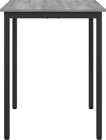 vidaXL Τραπεζαρίες 60 x 60 x 75 cm Επεξεργασμένο Ξύλο Γκρι Sonoma