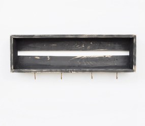 Ράφι Τοίχου Ξύλινο NICOR 70x10x21