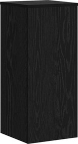 vidaXL Βάση φυτών 2 pcs Μαύρη Οξυά 30 x 30 x 70 εκ. Επεξεργασμένο ξύλο