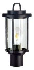 Φανάρι Φωτιστικό Κήπου Kimolos Μαύρο H:338 4255300 Viokef-4255300-Μαύρο 4255300