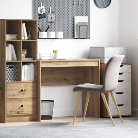 vidaXL Γραφείο artisan δρυς 90 x 40 x 76 εκ. Επεξεργασμένο ξύλο