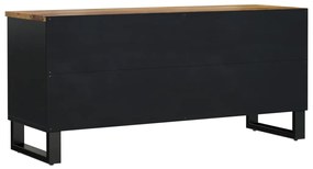 vidaXL Έπιπλο Τηλεόρασης 100x33x46 εκ. Μασίφ Ξύλο Μάνγκο &amp; Επεξ. Ξύλο