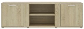 vidaXL Έπιπλο Τηλεόρασης Sonoma Δρυς 120 x 34 x 37 εκ. από Επεξ. Ξύλο
