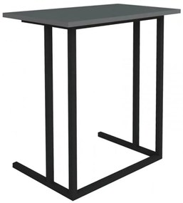 Τραπεζάκι Σαλονιού Βοηθητικό Jango 0212622 60x35,5x65,5cm Black-Anthracite