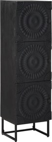 vidaXL Highboard Μαύρο 35 x 30 x 120 cm