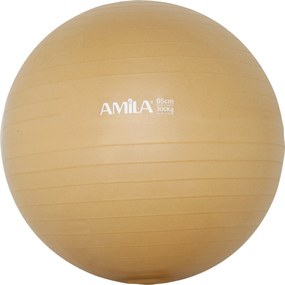 AMILA GYMBAL Μπάλα Γυμναστικής L 65cm Χρυσή Bulk 48413