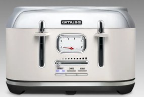 MUSE MS-131 SC Φρυγανιέρα 4 Θέσεων 1800W