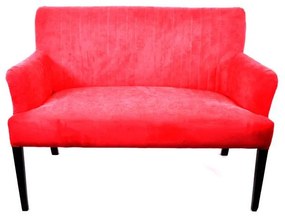 Sofa 2-seater Comfort F1 Fylliana Red 116*70*90 cm