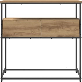 vidaXL Τραπέζι κονσόλας Artisan Oak 75 x 40 x 75 cm Επεξεργασμένο Ξύλο