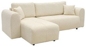 Γωνιακός Καναπές Fiesta Fylliana Λευκό 265x165x95 εκ. 265x165x95 εκ.