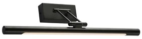 Φωτιστικό Επίτοιχο Aca PN10LEDW50BK RIO Μαύρο Ματ (Black Mat) 3000K