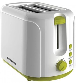 Heinner TP-750GR Φρυγανιέρα 2 Θέσεων 750W, Λευκή