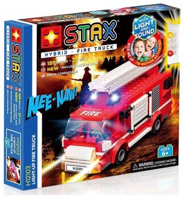 Τουβλάκια Light-up Fire Truck (Σετ 216Τμχ) LS-H12103 Multi Light STAX