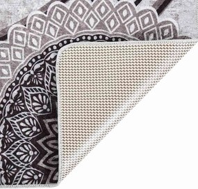 vidaXL Χαλί Πλενόμενο Πολύχρωμο 80 x 300 εκ.