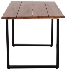 Τραπέζι FRIGGO C6375.02 Ξύλο Ακακίας πάχους 2,6 εκ. 160x80x76Υεκ. 160x80x76 εκ.