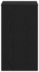vidaXL Γραφείο Μαύρη Δρυς 90x40x72 εκ. από Τεχνητό Ξύλο