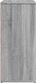 vidaXL Βοηθητικό Ντουλάπι Γκρι Sonoma 60x31x70 εκ. Επεξεργασμένο Ξύλο