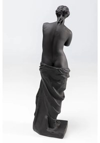 Διακοσμητικό Επιτραπέζιο Sculpture Μαύρο 16x14,5x48 εκ. - Μαύρο