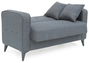 Καναπές Κρεβάτι Διθέσιος ArteLibre GABRIEL 2S Γκρι 146x79x81cm