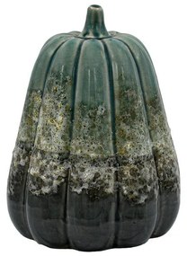 Κεραμικό Διακοσμητικό Pumpkin FL755 Fylliana Πράσινο-Γκρί χρώμα 12x16εκ
