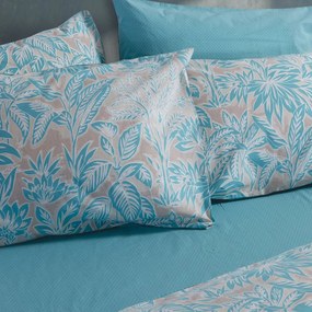 Σεντόνια Μονά (Σετ) Nef-Nef Homeware Blue Charisma Blue