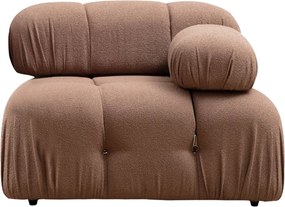 1-Seat Sofa Bubble 1R - Brown Bouclette Brown