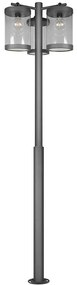 Φωτιστικό Δαπέδου Sambesi 404160342 Φ51x240cm 3xE27 28W Anthracite Trio Lighting
